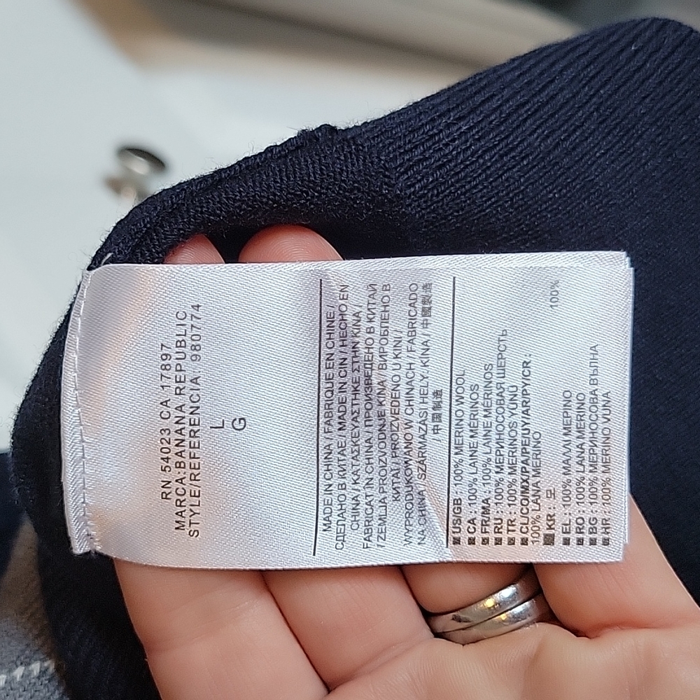 4/$20 BR Men's sweater - Picture 4 of 4